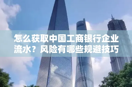 怎么获取中国工商银行企业流水？风险有哪些规避技巧？