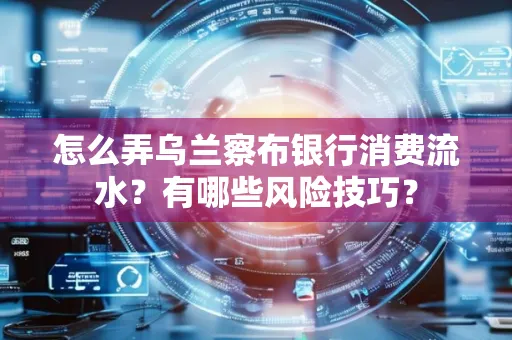 怎么弄乌兰察布银行消费流水？有哪些风险技巧？