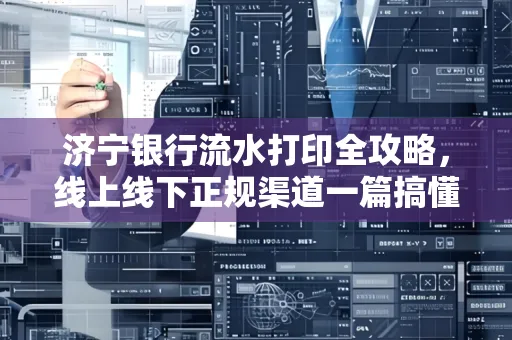 济宁银行流水打印全攻略，线上线下正规渠道一篇搞懂